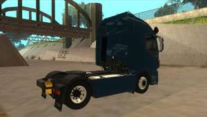 Iveco Stralis HI-WAY для GTA San Andreas альтернативный вид сзади