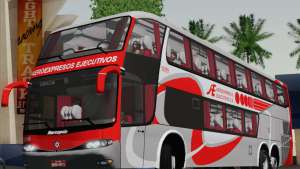 Marcopolo DD800 Volvo B12R для GTA San Andreas главный вид