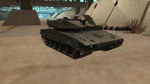 Merkava IV для GTA San Andreas вид спереди