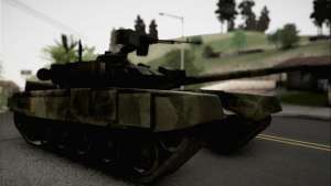 PT-91M Pendekar Tank для GTA San Andreas вид спереди