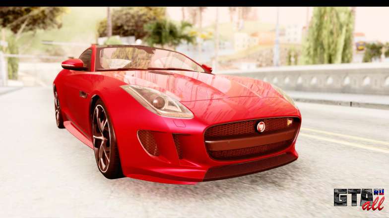 Jaguar F-Type R Coupe 2015 для GTA San Andreas