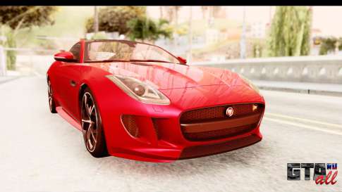 Jaguar F-Type R Coupe 2015 для GTA San Andreas