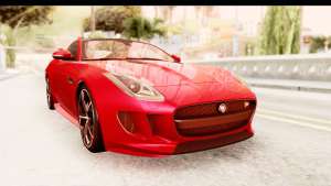 Jaguar F-Type R Coupe 2015 для GTA San Andreas