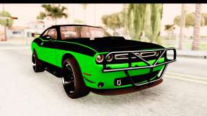 Dodge Challenger F&amp;F 7 для GTA San Andreas