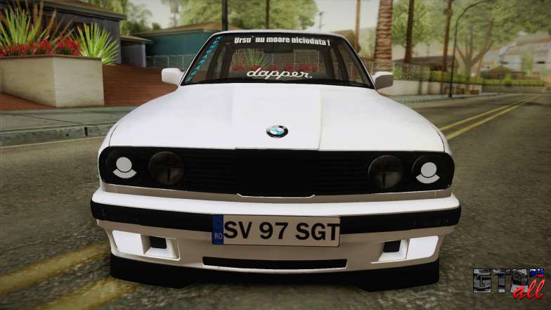 BMW M3 E30 Stance для GTA San Andreas бампер передний