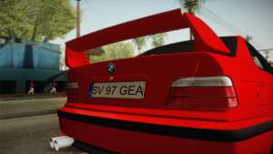 BMW M3 E36 Stance для GTA San Andreas задняя часть