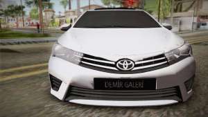 Toyota Corolla 2015 для GTA San Andreas бампер