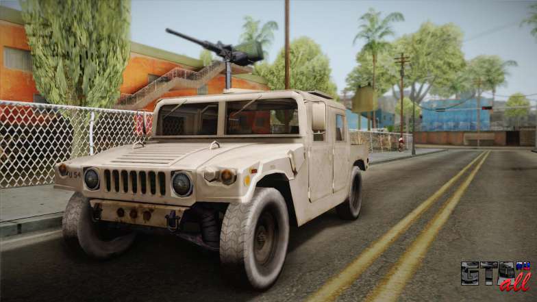 HMMWV Humvee для GTA San Andreas спереди