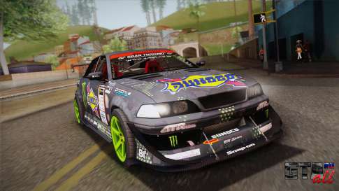 D1GP Toyota Mark II Sunoco Monster для GTA San Andreas вид спереди