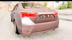 Toyota Corolla 2014 IVF для GTA SA