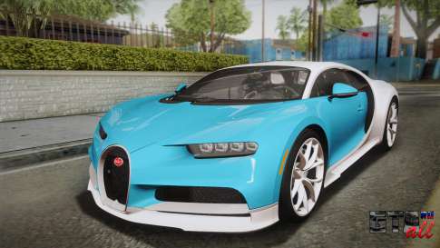 Bugatti Chiron 2017 для GTA San Andreas