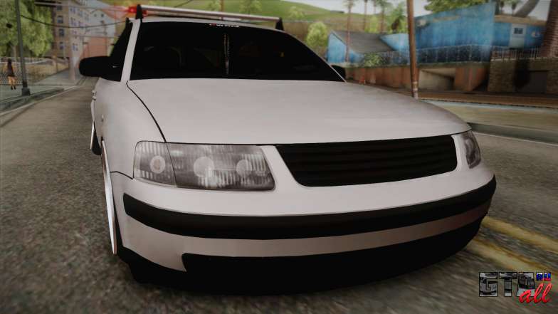 Volkswagen Passat 2.0 TDI для GTA San Andreas передняя часть