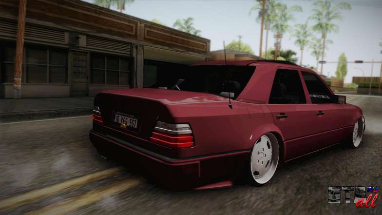 Mercedes-Benz E500 German Style для GTA San Andreas вид сзади