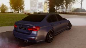 BMW M3 F30 30 Jahre для GTA San Andreas вид сзади