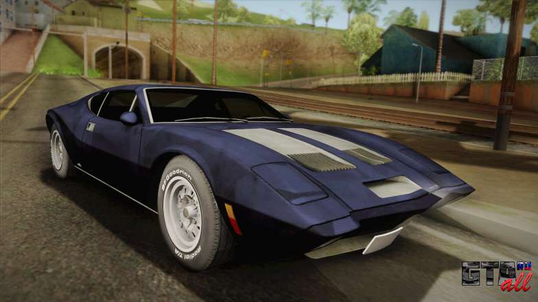 AMC AMX 3 39 1970 для GTA San Andreas вид спереди