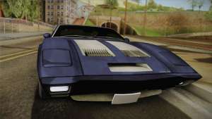 AMC AMX 3 39 1970 для GTA San Andreas спереди