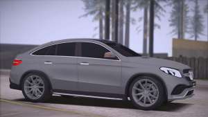 Mercedes-Benz GLE AMG для GTA San Andreas вид сбоку