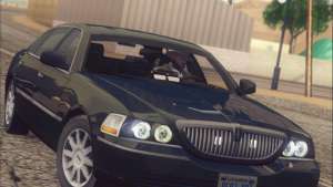 Lincoln Town Car 2010 для GTA San Andreas вид спереди