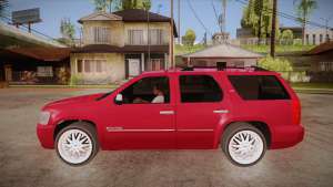 Chevrolet Tahoe LTZ 2013 Custom для GTA San Andreas вид сбоку