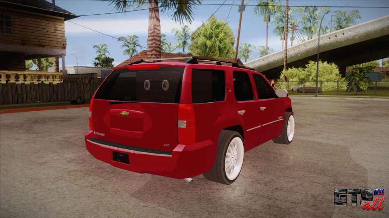 Chevrolet Tahoe LTZ 2013 Custom для GTA San Andreas багажник