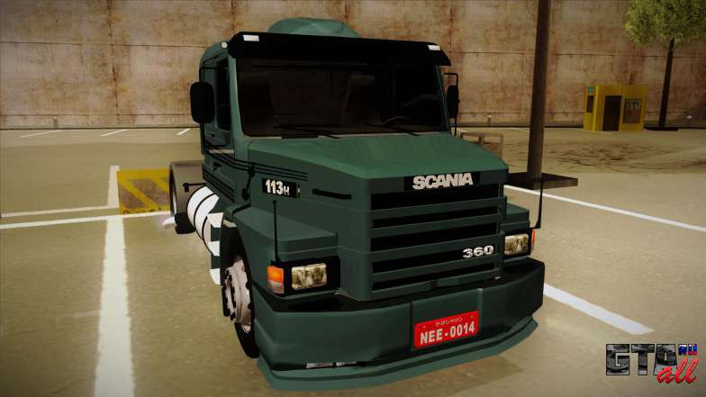 Scania 113H для GTA San Andreas капот