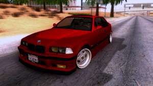 BMW M3 E36 Stance для GTA San Andeas вид спереди