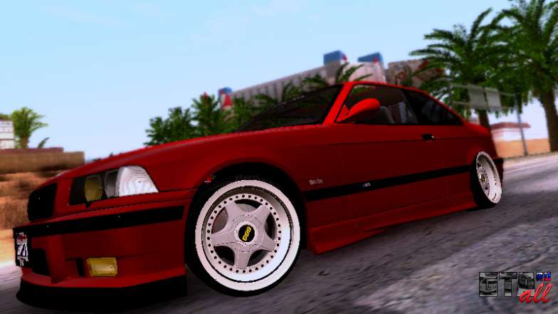 BMW M3 E36 Stance для GTA San Andeas колеса