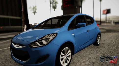 Hyundai ix20 для GTA San Andreas вид спереди