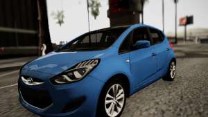 Hyundai ix20 для GTA San Andreas вид спереди