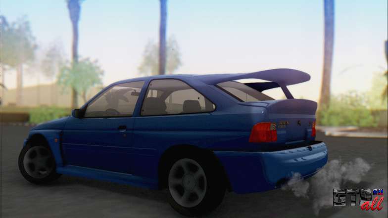 Ford Escort RS Cosworth для GTA San Andreas вид сзади