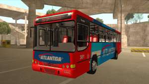 Marcopolo Torino G6 Linea 57 Atlantida для GTA San Andreas вид спереди