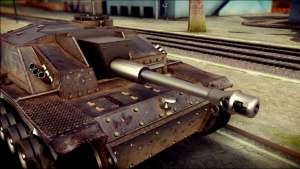 StuG III Ausf. G для GTA San Andreas орудие