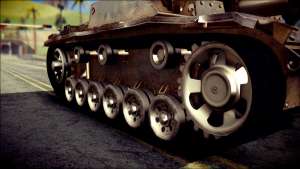 StuG III Ausf. G для GTA San Andreas гусеницы