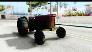 Fireflys Tractor для GTA San Andreas вид спереди