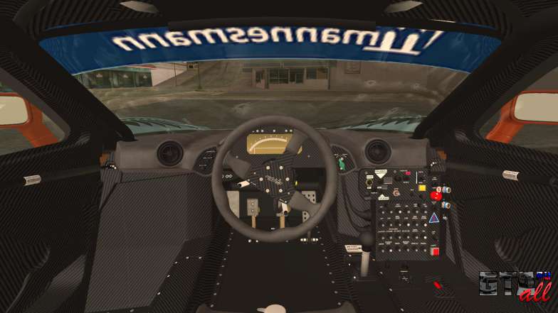 McLaren F1 GTR 1998 для GTA San Andreas рулевое колесо