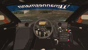 McLaren F1 GTR 1998 для GTA San Andreas рулевое колесо