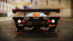 McLaren F1 GTR 1998 для GTA San Andreas задняя часть