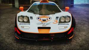 McLaren F1 GTR 1998 для GTA San Andreas передняя часть