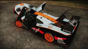 McLaren F1 GTR 1998 для GTA San Andreas вид сверху