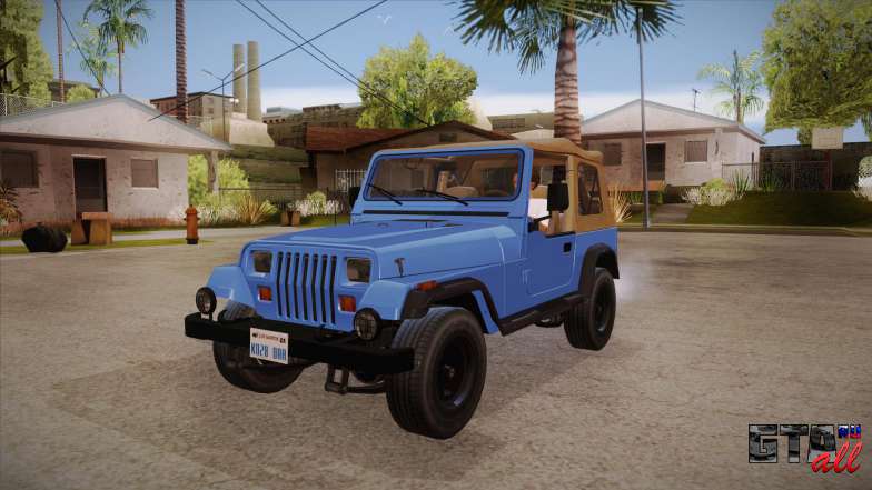 Jeep Wrangler V10 TT Black Revel для GTA San Andreas