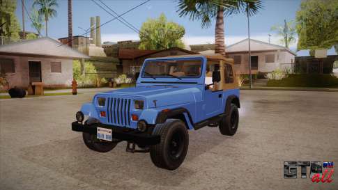 Jeep Wrangler V10 TT Black Revel для GTA San Andreas