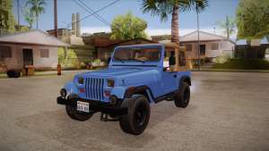 Jeep Wrangler V10 TT Black Revel для GTA San Andreas