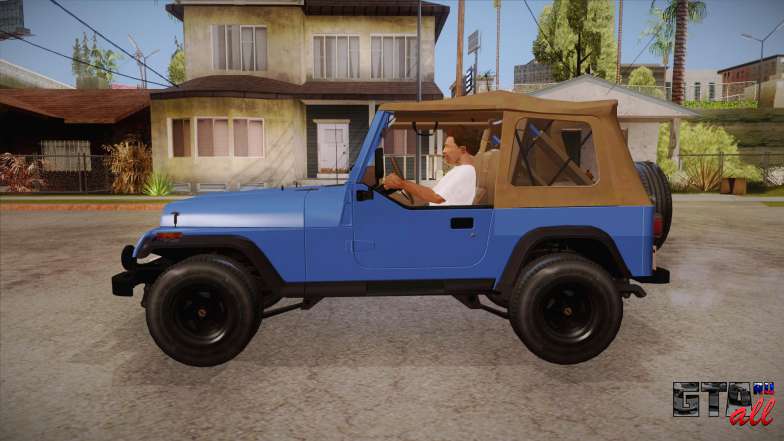 Jeep Wrangler V10 TT Black Revel для GTA San Andreas