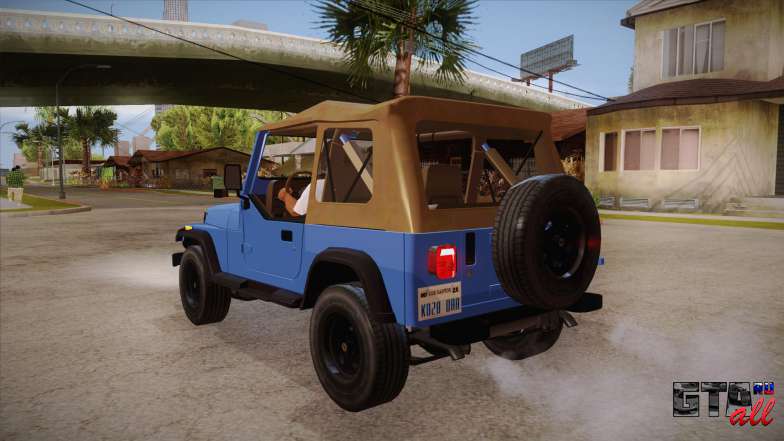 Jeep Wrangler V10 TT Black Revel для GTA San Andreas