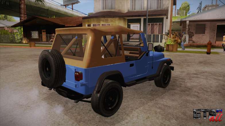 Jeep Wrangler V10 TT Black Revel для GTA San Andreas