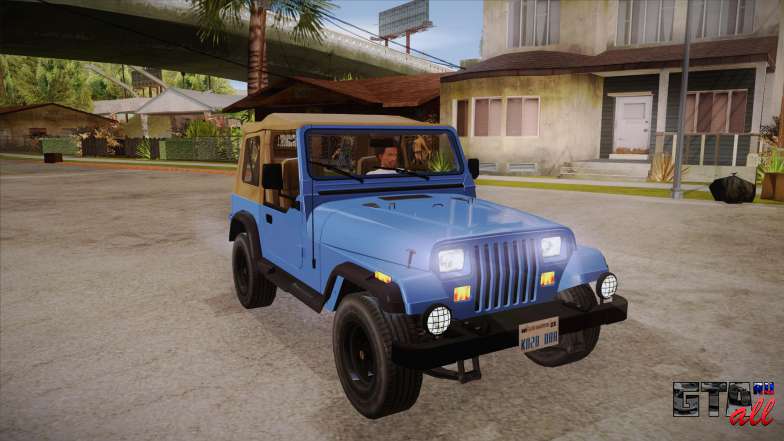 Jeep Wrangler V10 TT Black Revel для GTA San Andreas