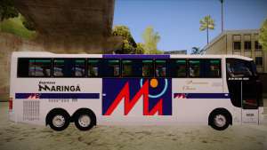 Busscar Jum Buss 400 P Volvo для GTA San Andreas вид сбоку