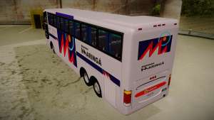 Busscar Jum Buss 400 P Volvo для GTA San Andreas вид сзади