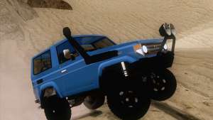 Toyota Fj70 4x4 2008 для GTA San Andreas внедорожник