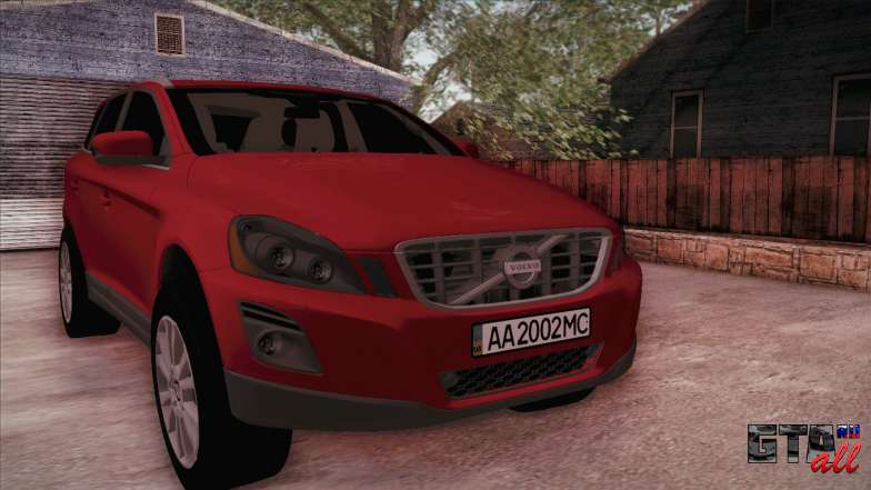 Volvo XC60 2009 для GTA San Andreas вид спереди